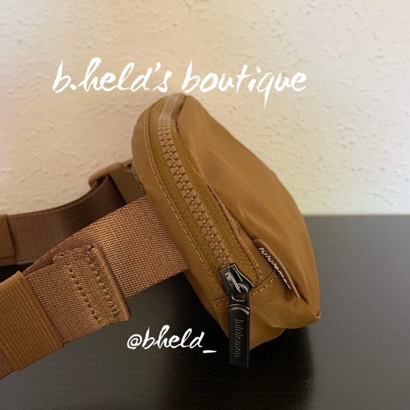 lululemon Everywhere Belt Bag *Extended Strap in Burnt Caramel Brown OS New NWT - Picture 8 of 15